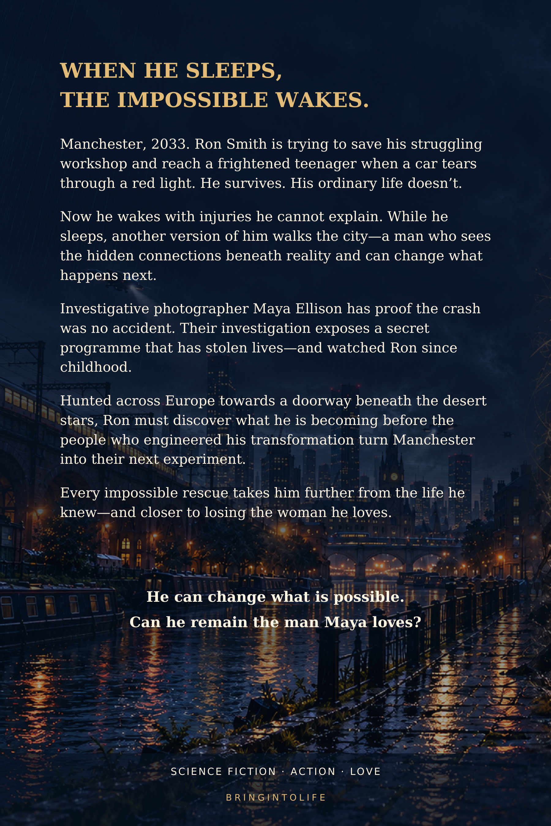 DORMANT · back cover