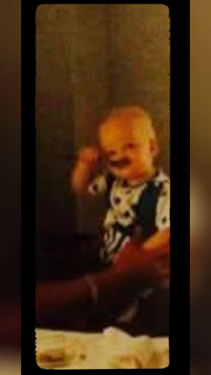 A younger Callum